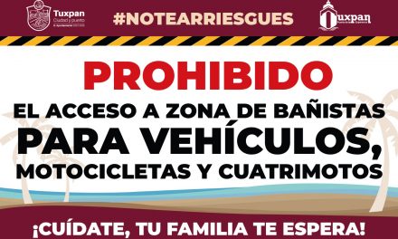 TUXPAN: INVITAN A SEGUIR MEDIDAS PREVENTIVAS DURANTE VACACIONES DE SEMANA SANTA 2023