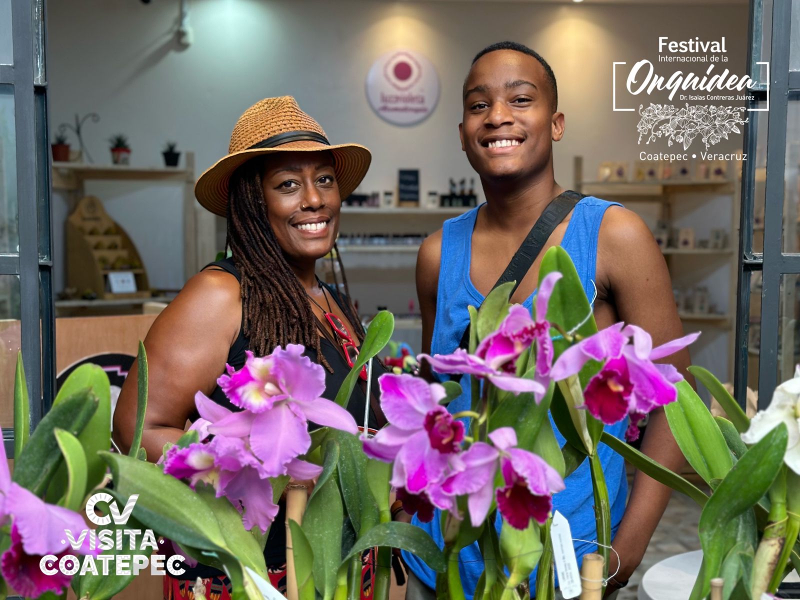 Por Semana Santa, turistas llegan a Coatepec para disfrutar del Festival Internacional de la Orquídea
