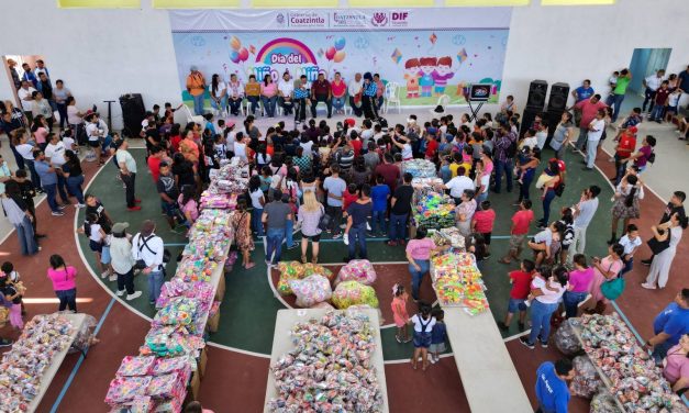 Coatzintla: Cabecera y comunidades de fiesta al conmemorarse a niños y niñas en su día