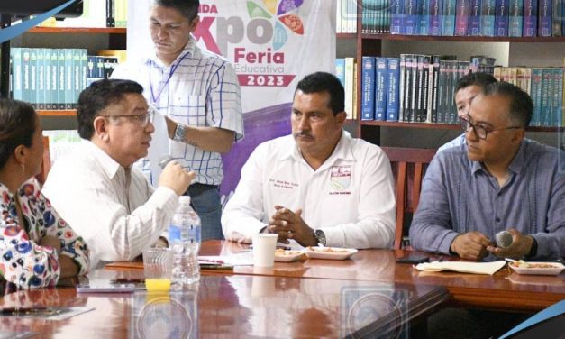 Tantoyuca: Autoridades municipales con trabajo coordinado en beneficio de la Educación