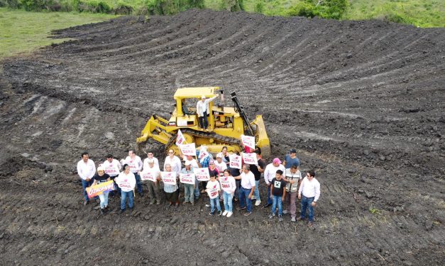 Ozuluama: Inicio a los trabajos de la presa comunitaria de captación de agua en Potrerillos