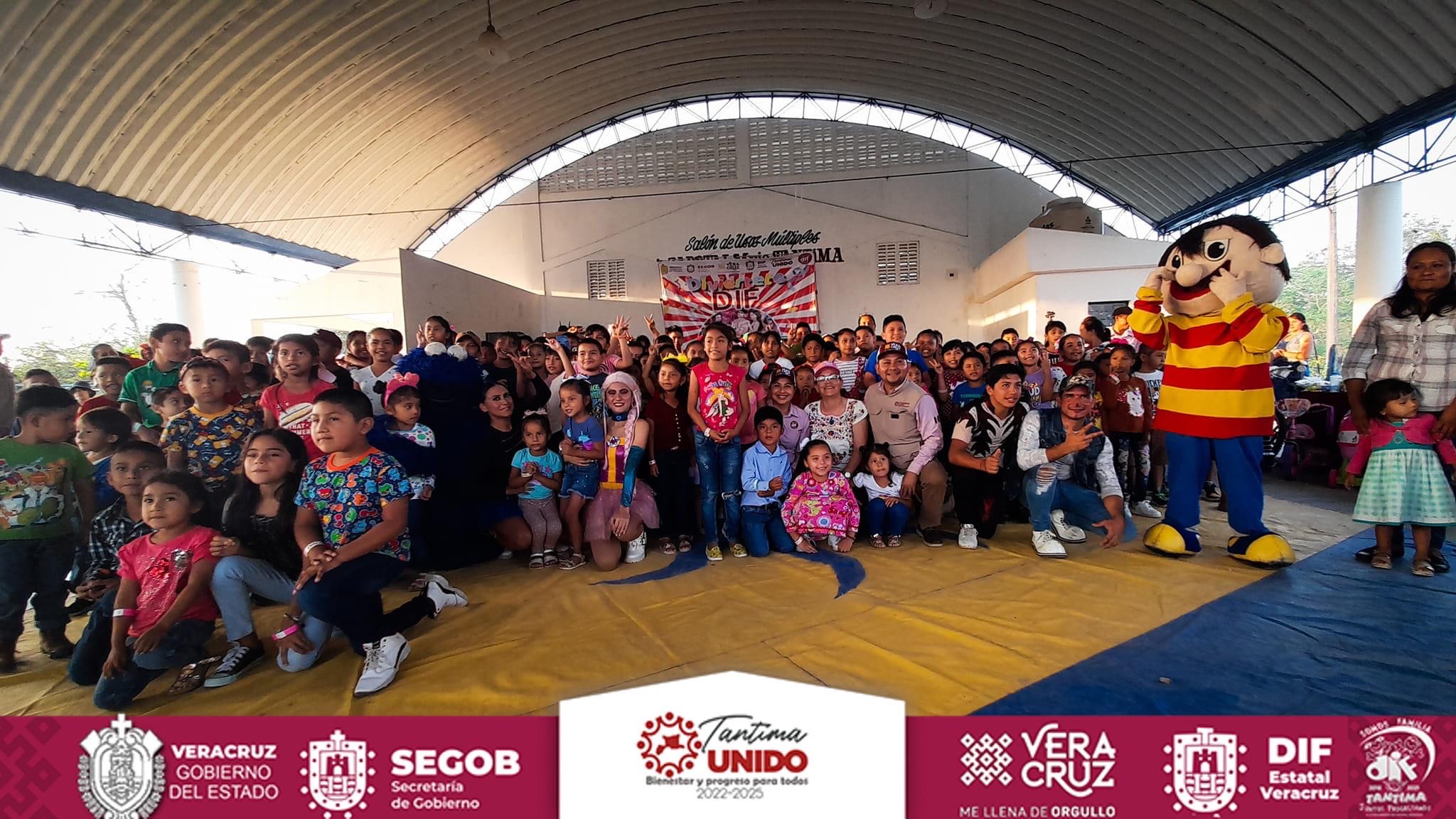 TANTIMA: ZAPOTAL Y LOCALIDADES ALEDAÑAS CELEBRAN EL DIA DEL DEL NIÑO CON UN MARAVILLOSO ESPECTACULO DE CIRCO 