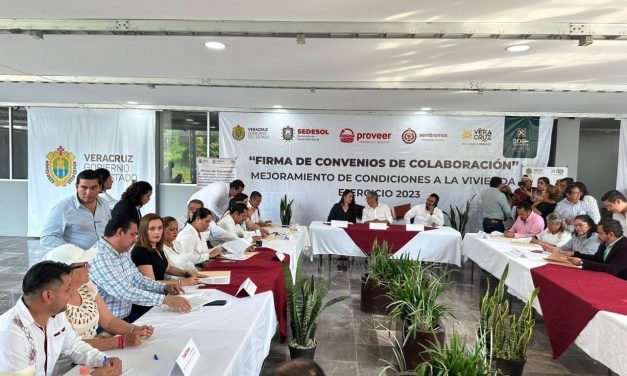 Tantima: Firman Convenio de Colaboración para mejoramiento de condiciones de vivienda