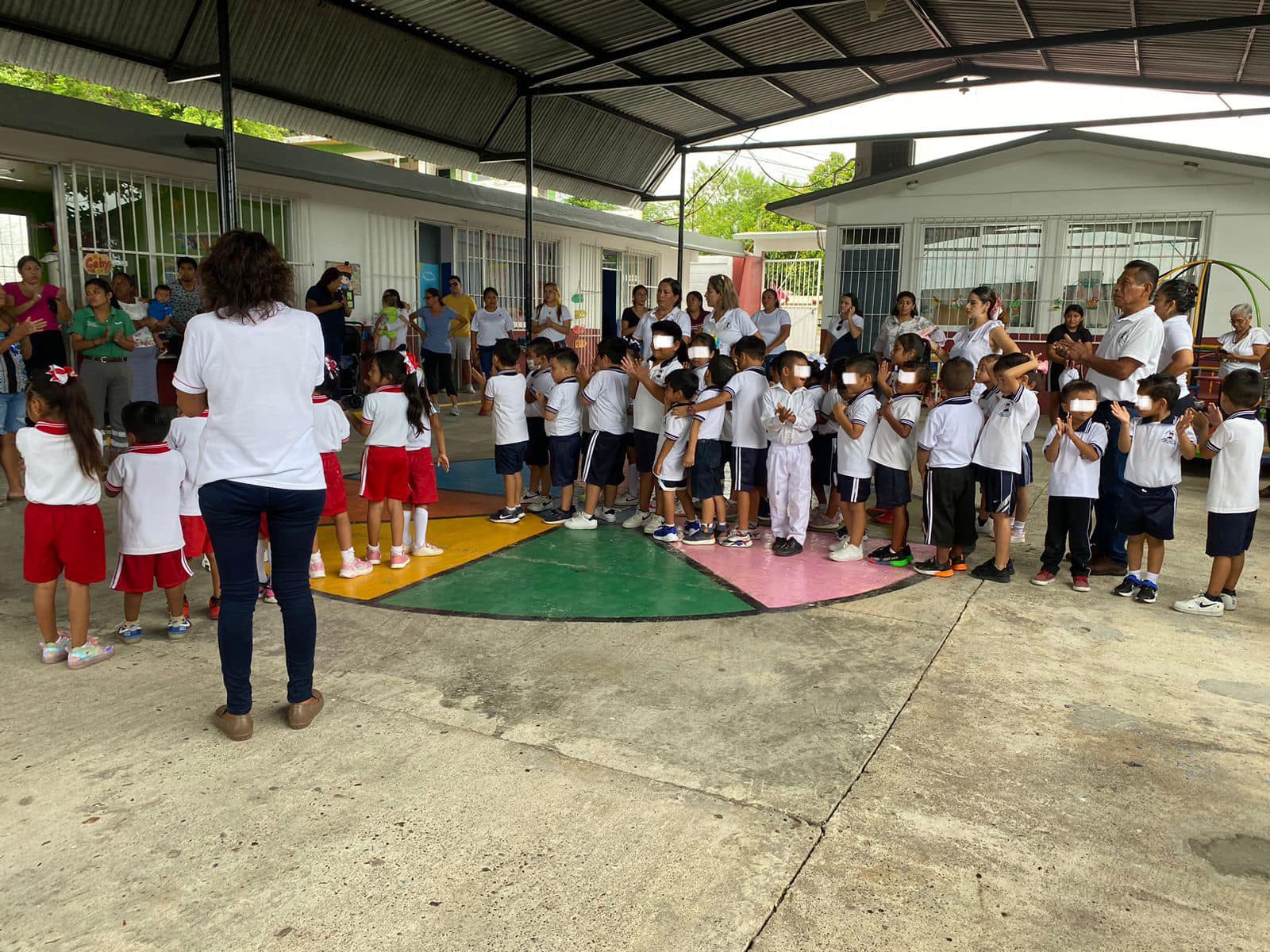 Gutiérrez Zamora: Simulacro de armas de fuego en Jardín de Niños
