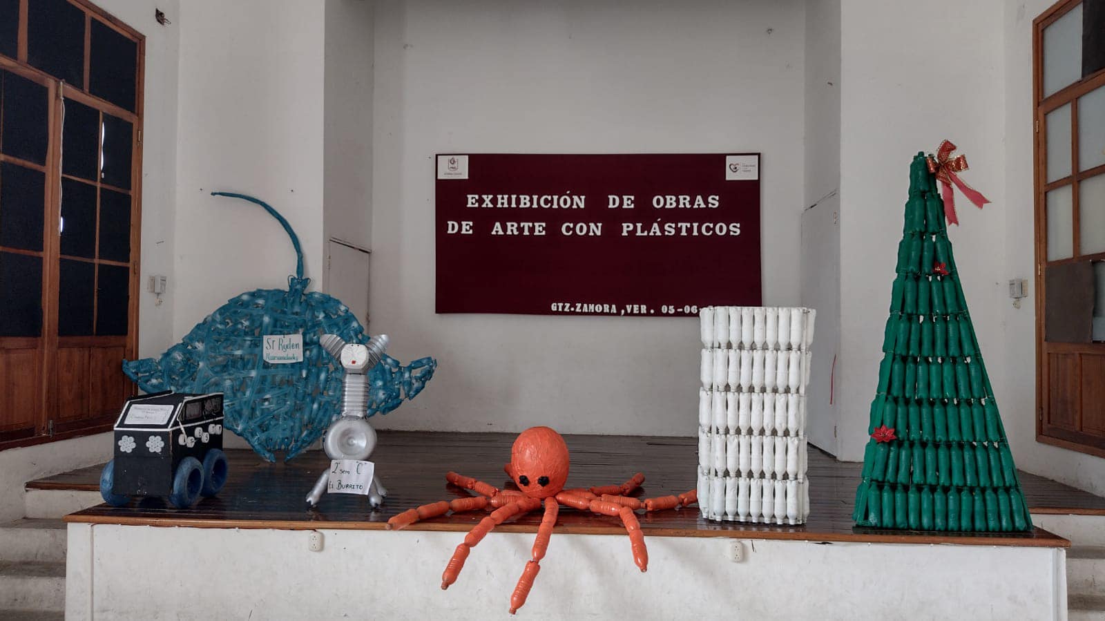 Gutiérrez Zamora: Exposición de artes plásticas en Casa de Cultura
