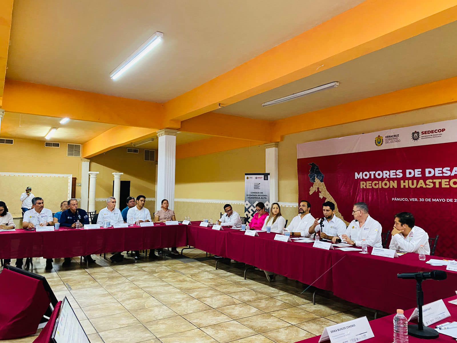 Platón Sánchez: Primer sesión ordinaria del consejo de economía Huasteca alta 2023
