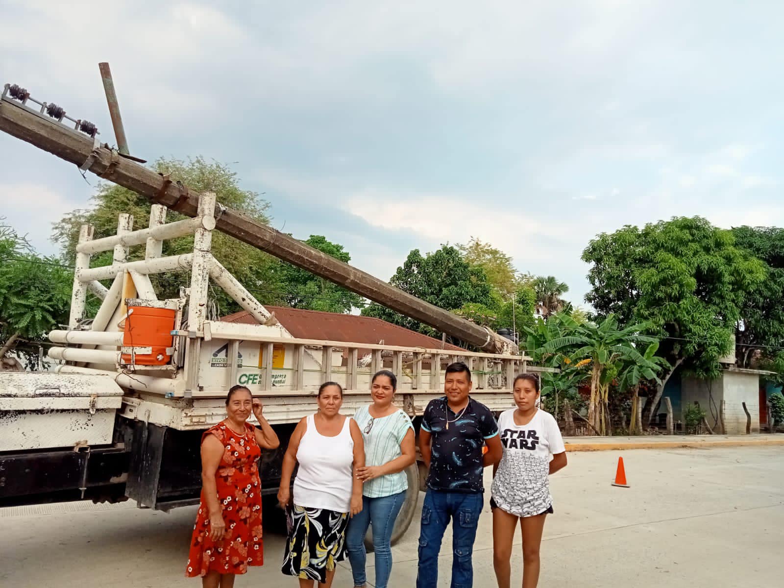 Platón Sánchez: Restablecimiento del servicio de luz en la colonia El Llano