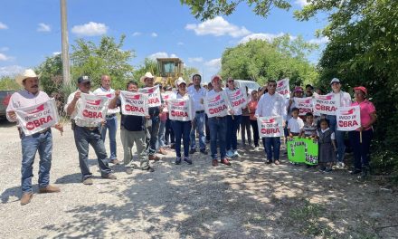 Ozuluama: Banderazo de camino Palo Azul – El Limón