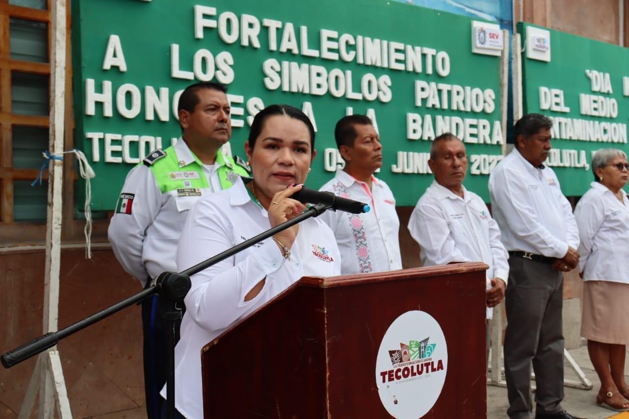 Tecolutla: Lunes cívico