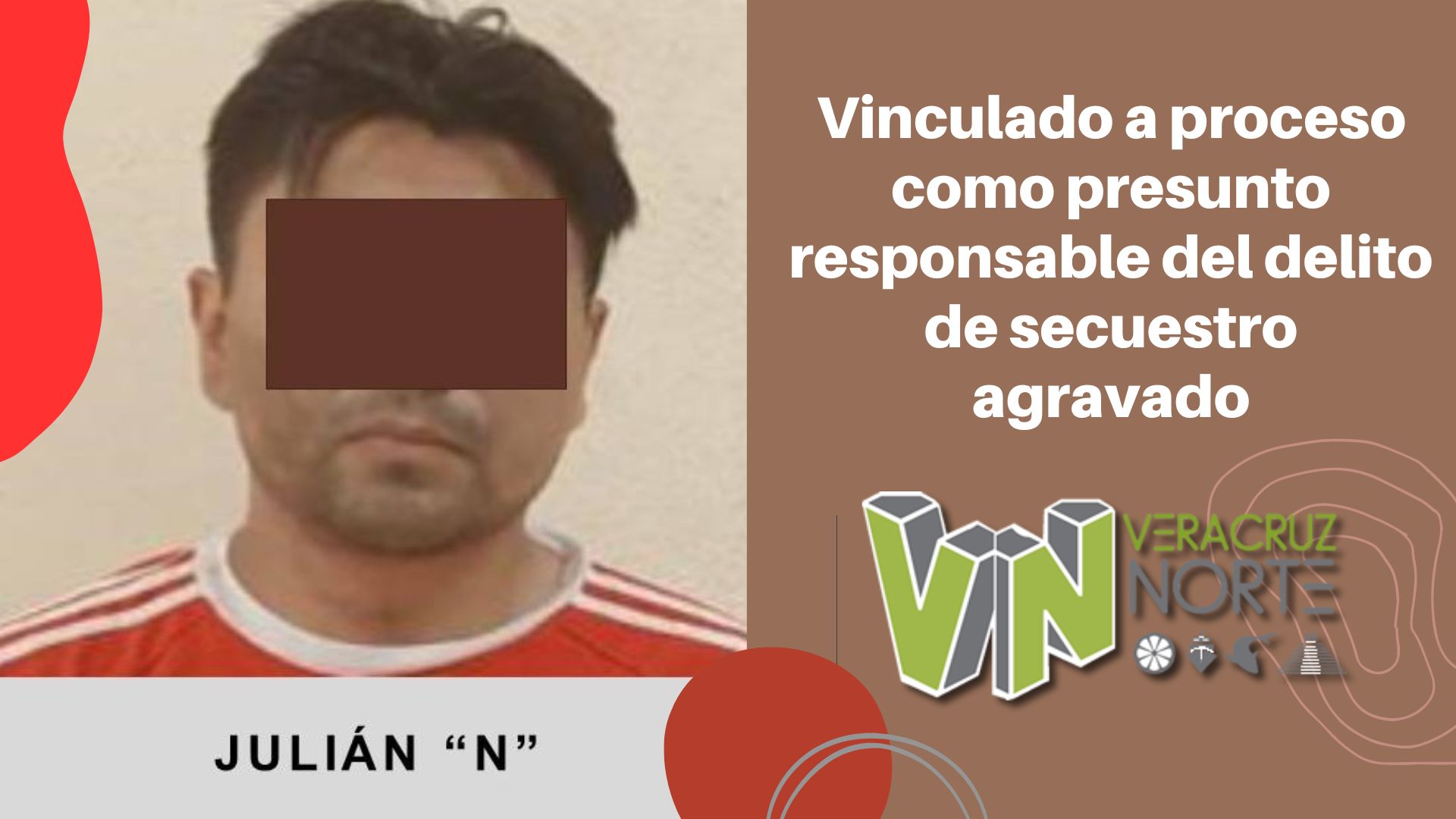 Tuxpan: Vinculado a proceso como presunto responsable del delito de secuestro agravado