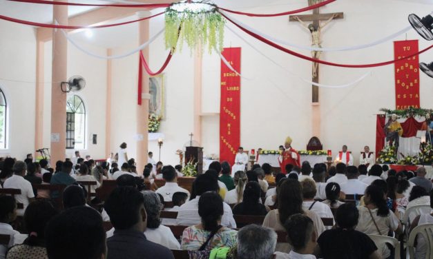 Ozuluama: Misa en honor a San Pedro y San Pablo en la parroquia de Cucharas