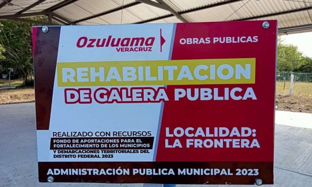 Ozuluama: Más de un millón de pesos para la comunidad de frontera