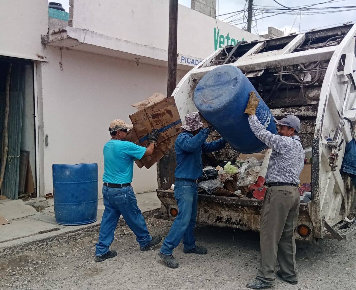 Pánuco: Servicio a la ciudadanía en la recolección de basura