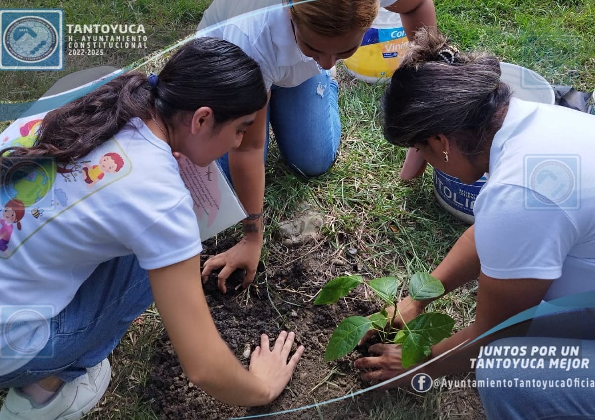 Tantoyuca: Fomentan valores por el cuidado del medio ambiente