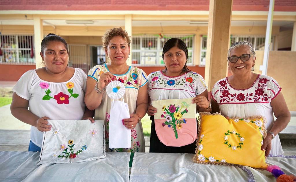 En Ignacio Allende, Papantla, las mujeres tienen talento y ganas de salir adelante