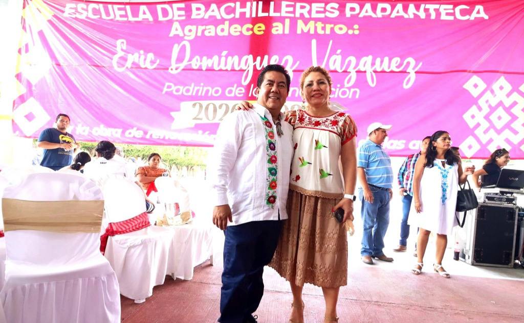 Papantla: Graduación de la generación 2020-2023 de la Escuela Bachilleres Oficial Papanteca
