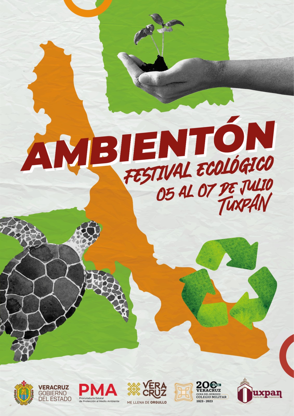 Del 5 al 7 de julio Tuxpan será sede del “Festival Ecológico Ambientón”