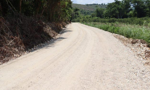 Tecolutla: inauguración de la rehabilitación de 4 kilómetros del camino rural Plan de Carrizo-La Gloria