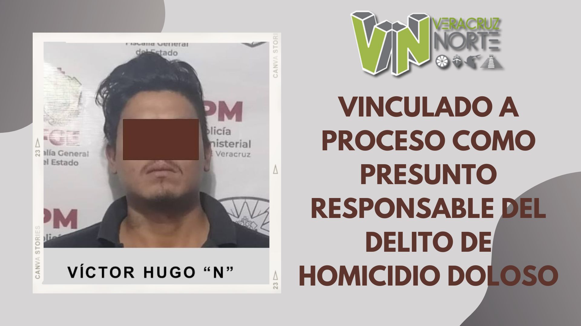Tihuatlán: Vinculado a proceso como presunto responsable del delito de homicidio doloso
