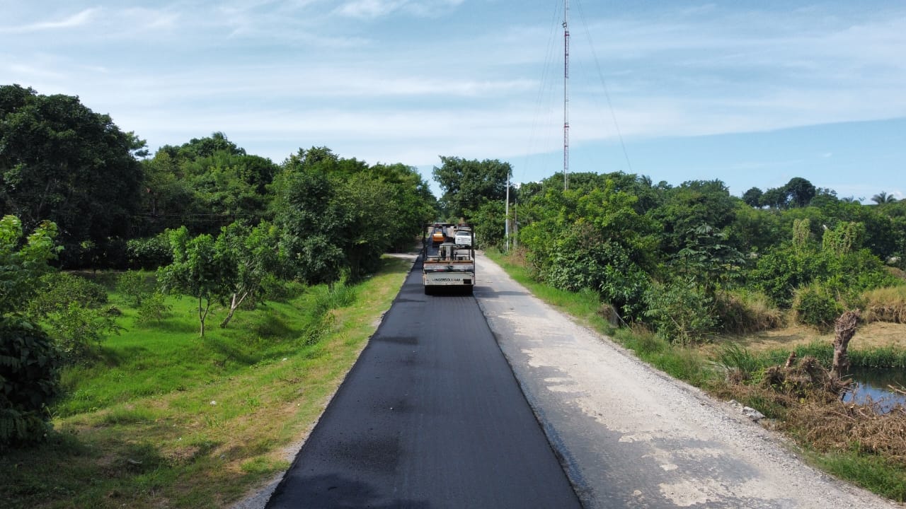 Martínez de la Torre: Rehabilitación de la carretera Cadillo-La Palma, acertada gestión de Rodrigo Calderón