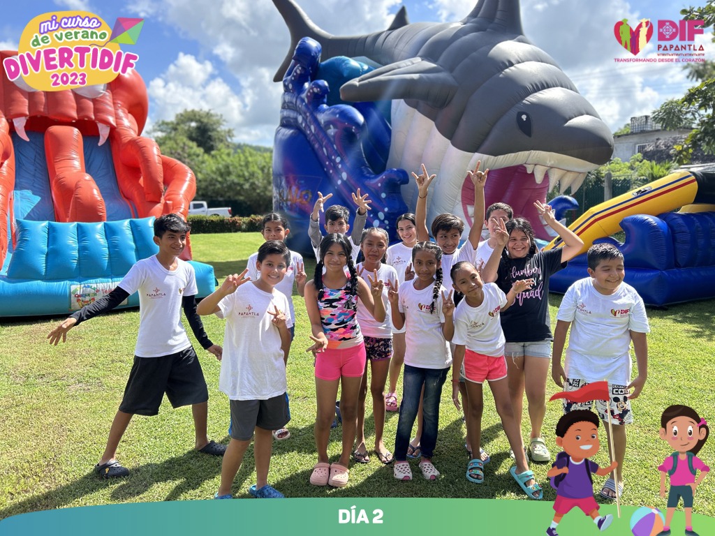 Papantla: Divertido Segundo Día en «Mi Curso de Verano diverti DIF»