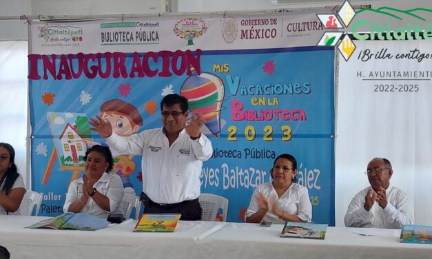 Citlaltépetl: “Descubren cuentos e historias en los talleres de la biblioteca 2023”