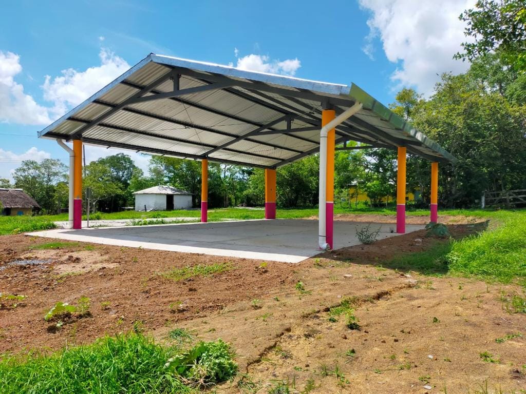 Avanza la Construcción de la Galera de Usos Múltiples en Frontera, Ozuluama de Mascareñas