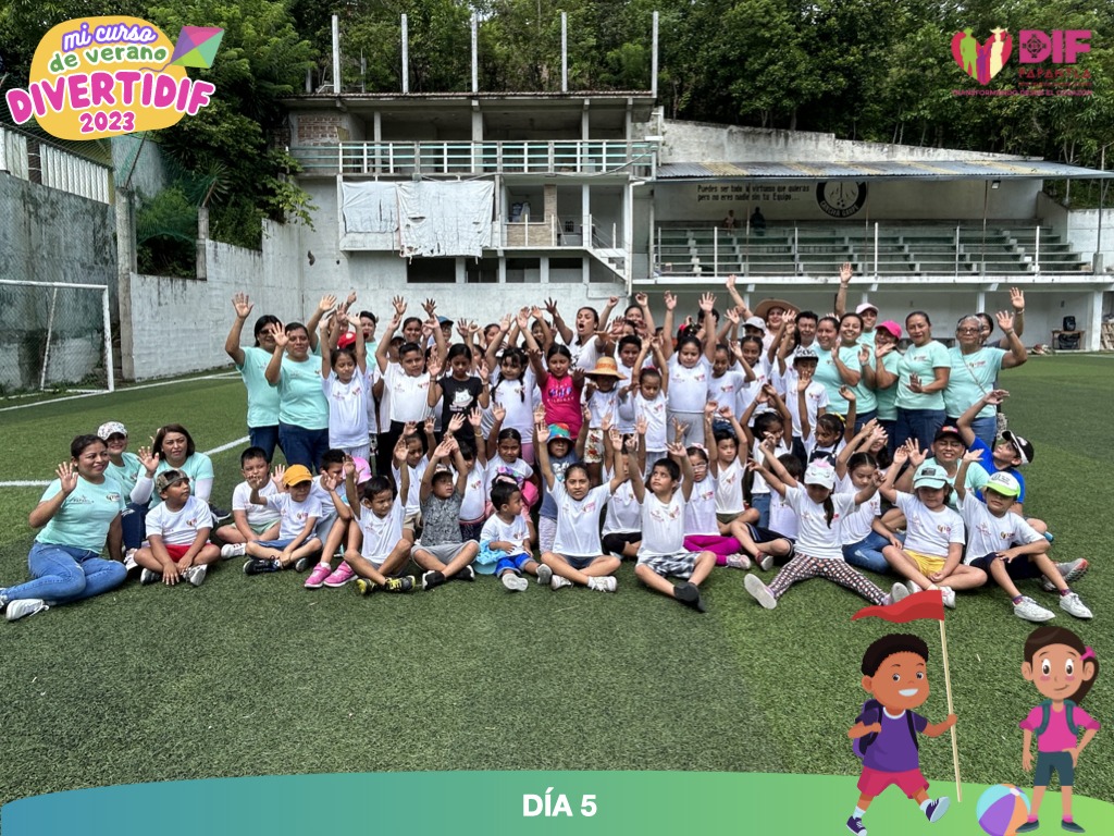Papantla: Concluye exitosamente la primera semana de «Mi Curso de Verano DivertiDIF 2023» con emocionantes actividades