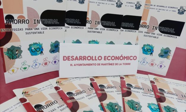 Martínez de la Torre: Gobierno Municipal Impulsa una Vida Económica Sustentable a través de Folleto Informativo