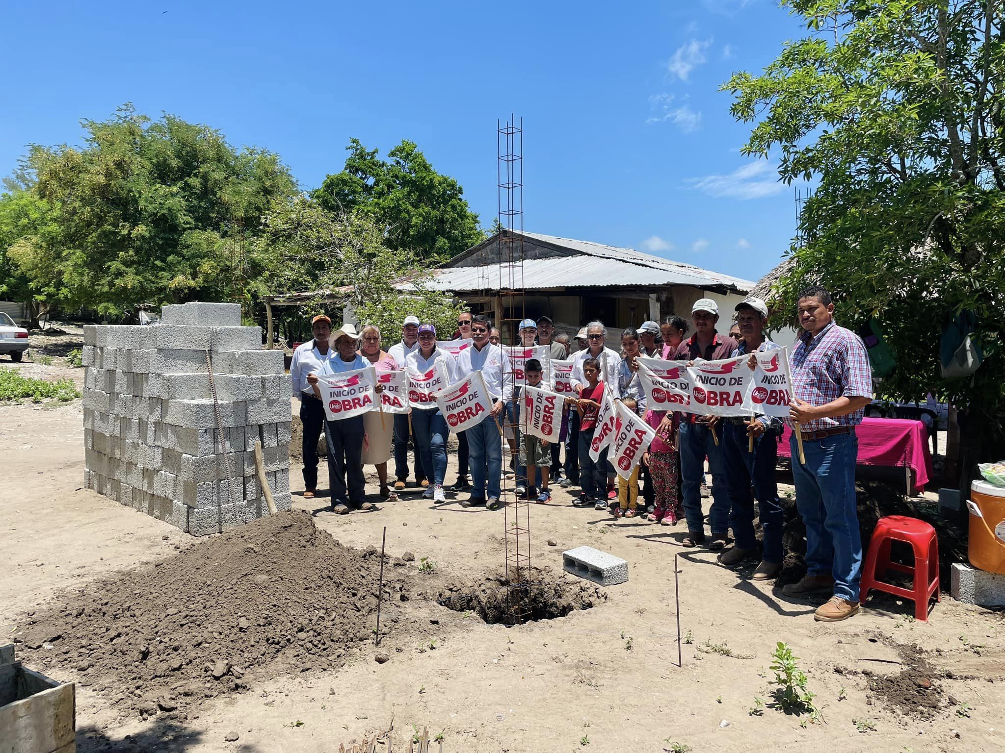 Ozuluama: Iniciamos Obra en El Peñón con Cuartos Dormitorios Municipal