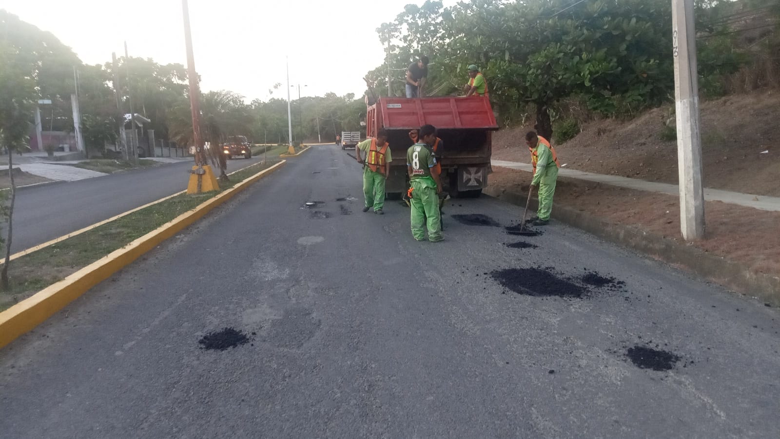 Ozuluama: Inician Trabajos de Rehabilitación del Boulevard Sara García Iglesias en la Cabecera Municipal