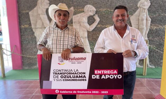 Gobierno Municipal de Ozuluama de Mascareñas Continúa Apoyando a la Comunidad