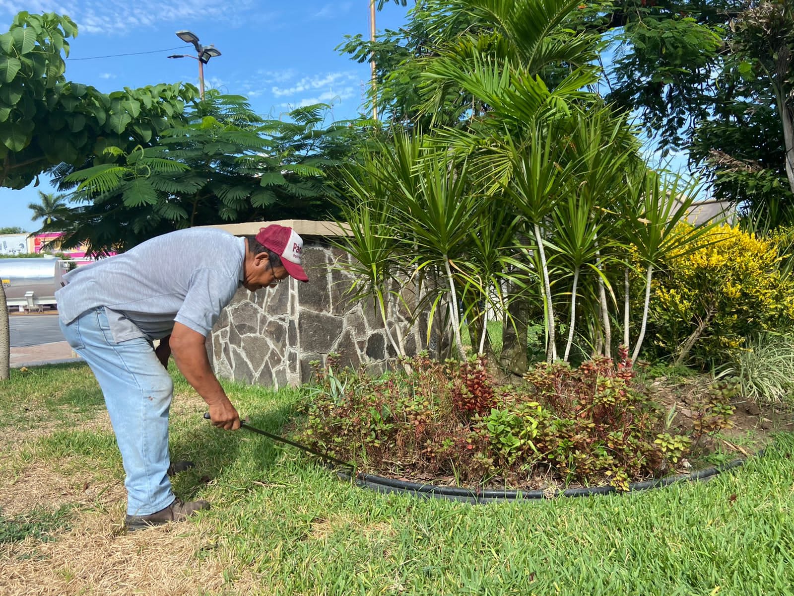Pánuco: Mejoramiento urbano en el Parque Desiderio Pavón