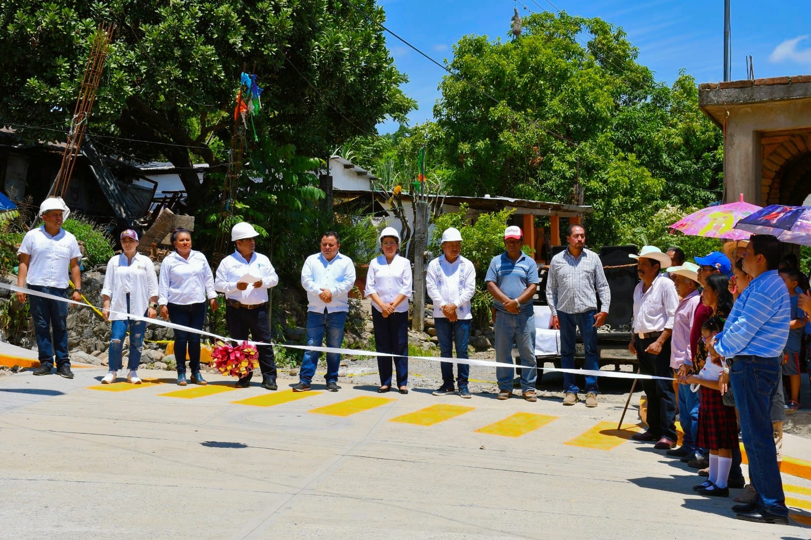 Citlaltépetl: Obras de pavimentación que transforman a la localidad de Naranjal
