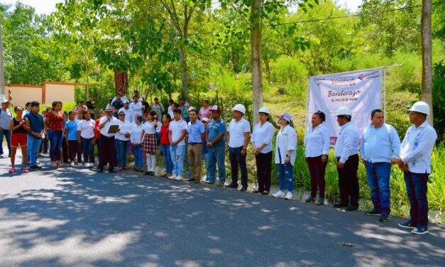 Citlaltépetl: Banderazo de inicio del andador en beneficio de todas y todos