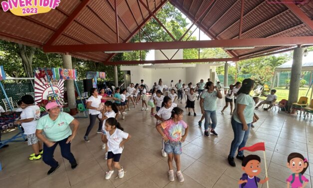 Papantla: Exitoso Noveno Día del Curso de Verano «Diverti DIF»