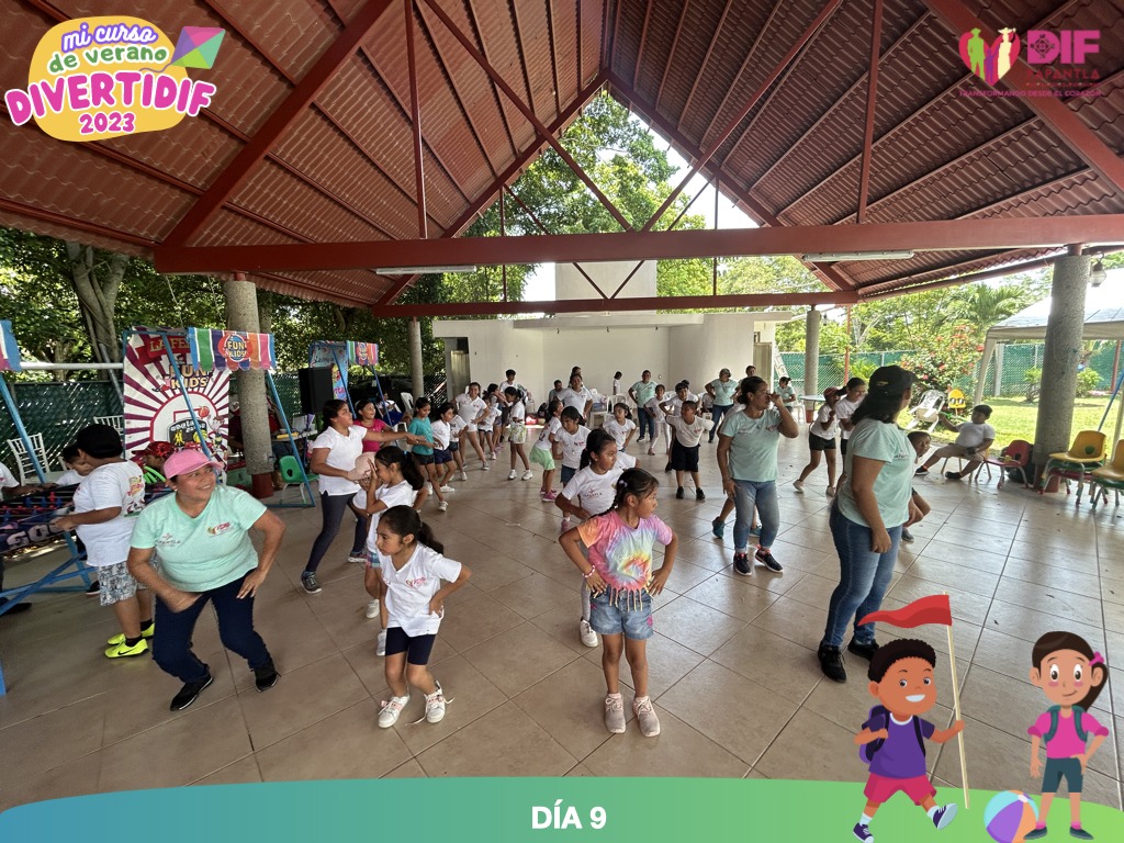 Papantla: Exitoso Noveno Día del Curso de Verano «Diverti DIF»
