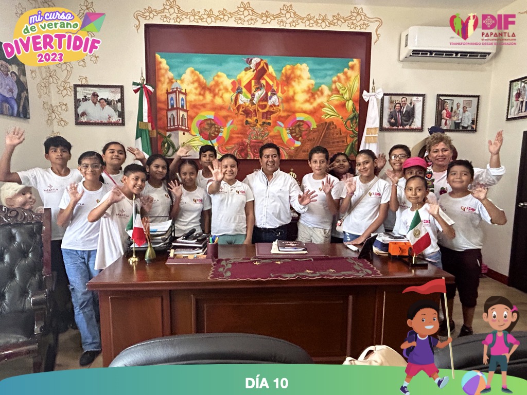 Clausura Exitosa del «Mi Curso de Verano diverti DIF 2023»: Un Verano Inolvidable para los Pequeños de Papantla