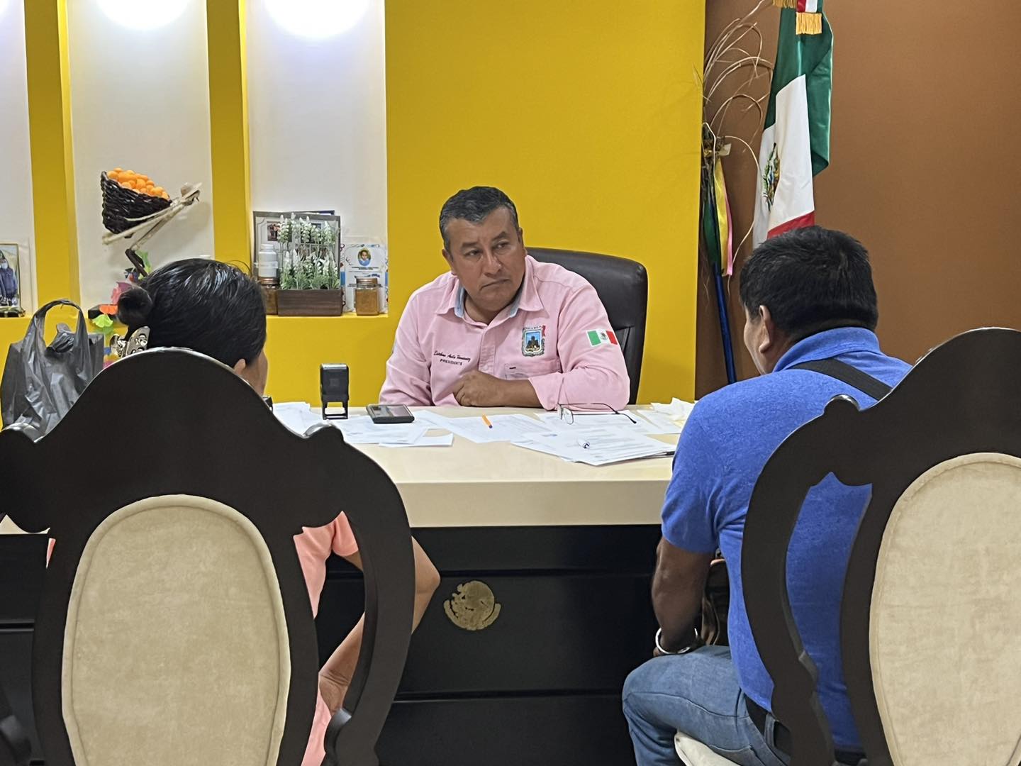 Castillo de Teayo: Alcalde C. Esteban Ávila Hernández Continúa con la Atención Ciudadana