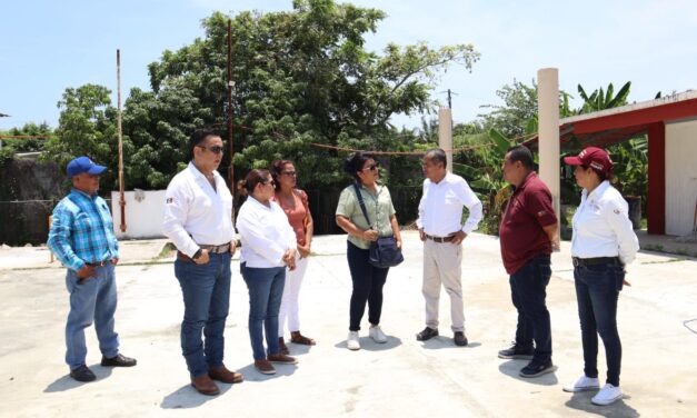 Llega más obra pública a Gutiérrez Zamora