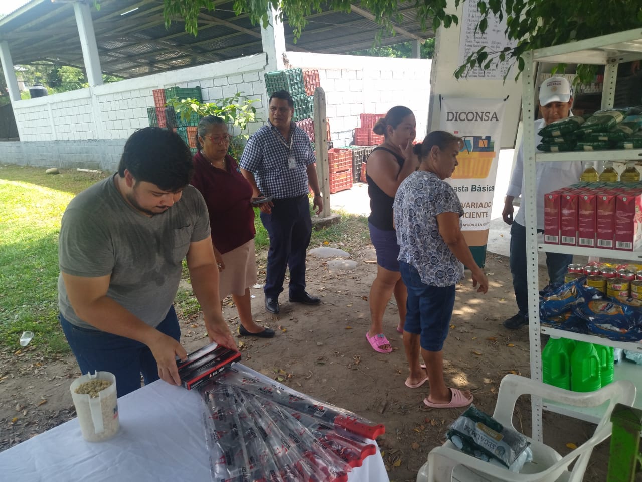 Llega la Tienda Móvil Diconsa a las Comunidades de Martínez de la Torre