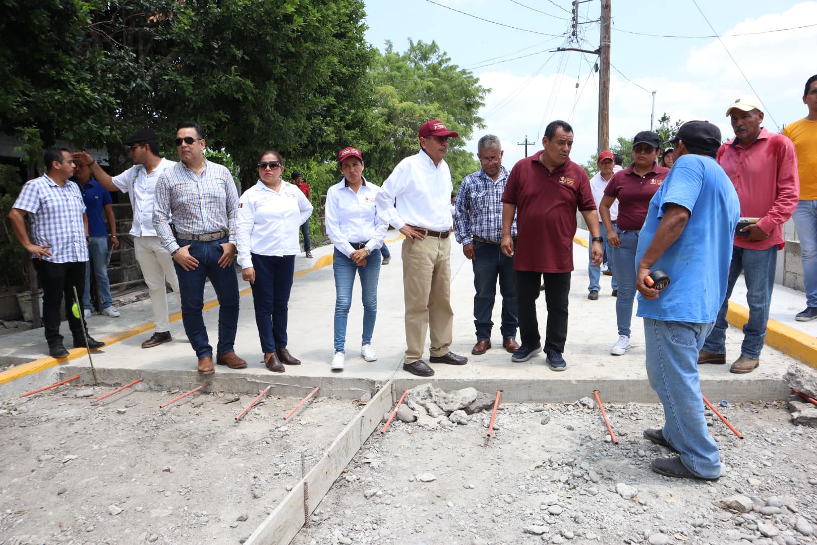 Continuamos con la supervisión e inauguración de obras públicas en Gutiérrez Zamora