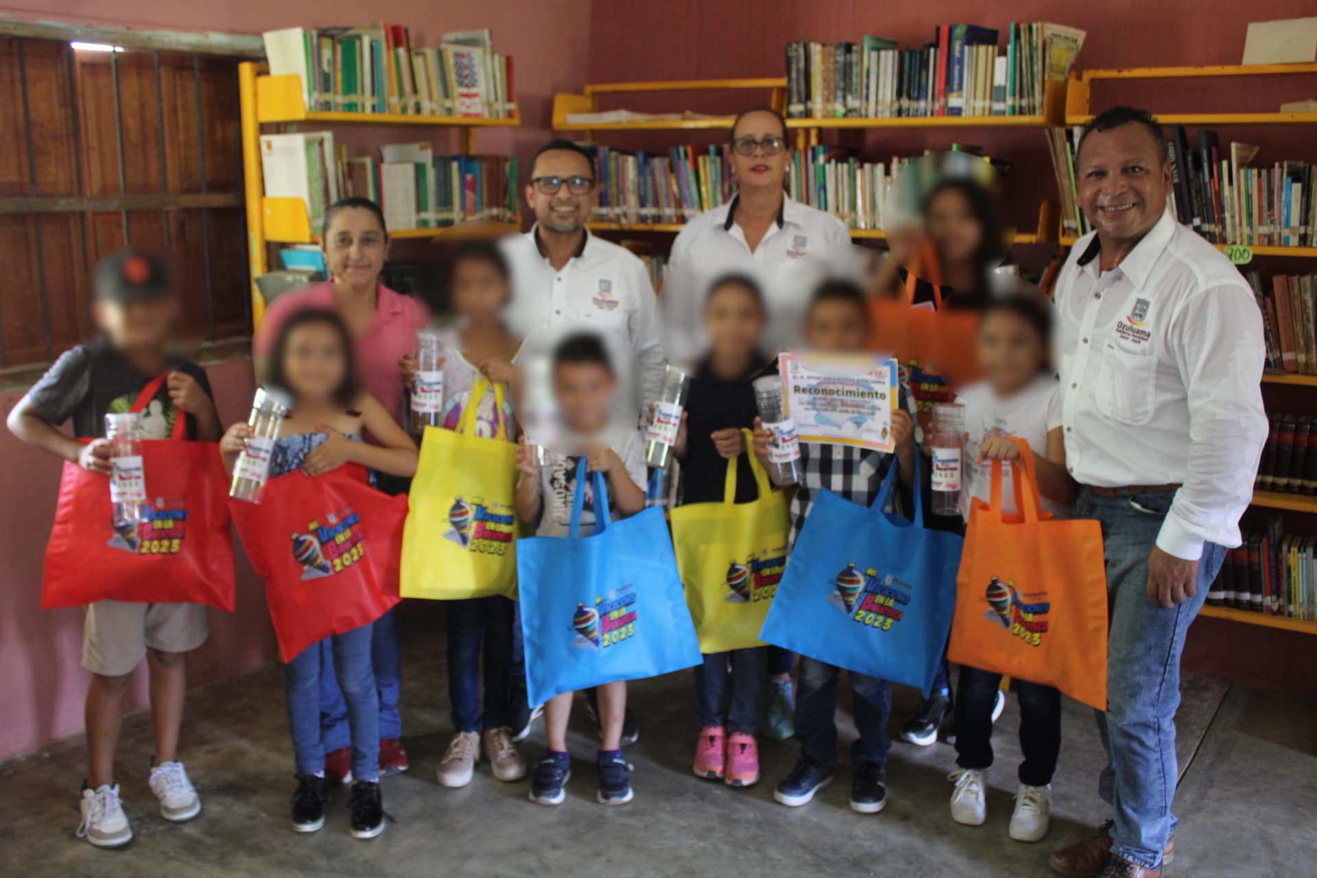 Exitoso cierre del programa «Mis Vacaciones en la Biblioteca 2023» en Ozuluama