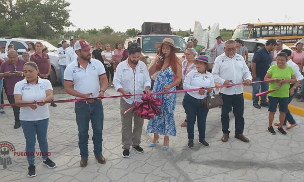 Pueblo Viejo: Calle 12 de Abril en Colonia Nuevo Progreso se Transforma con Pavimentación