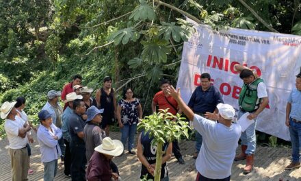 Arranque de Obras en Localidades de Mecatlán