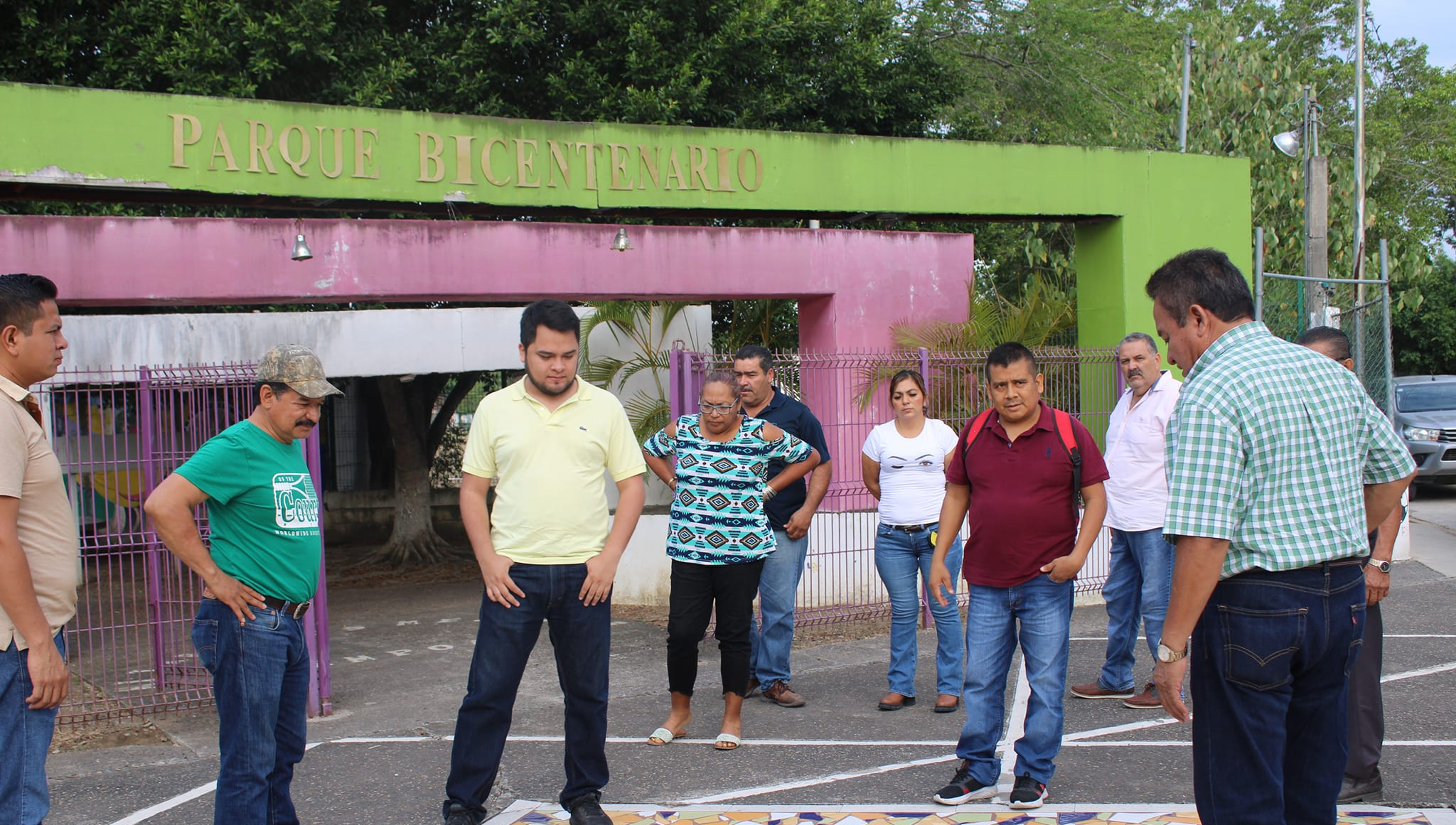 Tempoal: Alcalde Néstor Rodolfo Rivera Pérez Impulsa Mejoras en Instalaciones Deportivas de La Gloria