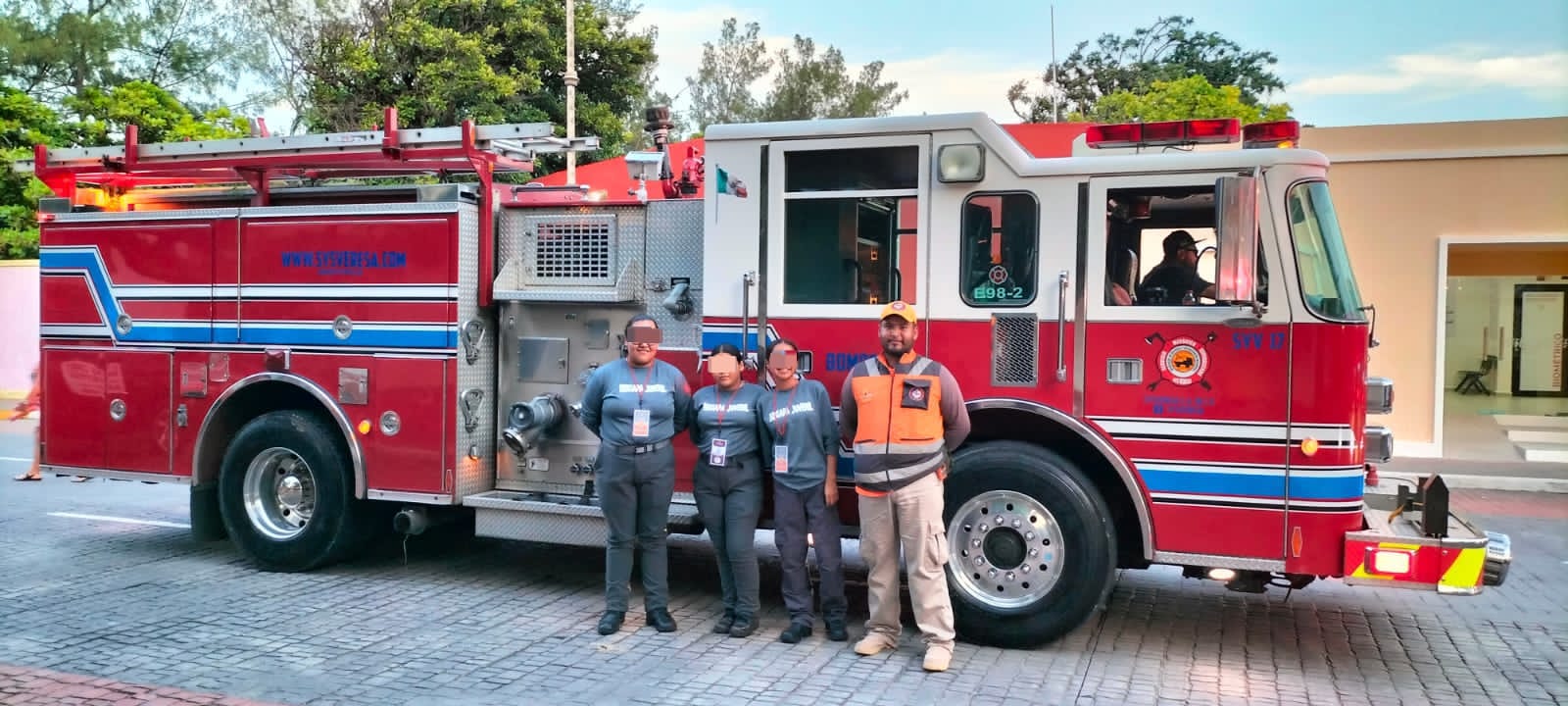 Ozuluama: Cuerpo de Bomberos Participa en «Máster Challenger»