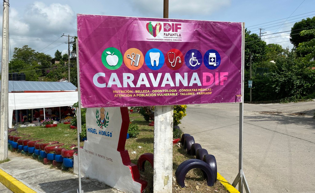 Papantla: Sistema DIF Municipal Lleva Servicios de Beneficio Comunitario a Vecinos de la Colonia Hidalgo y Alrededores