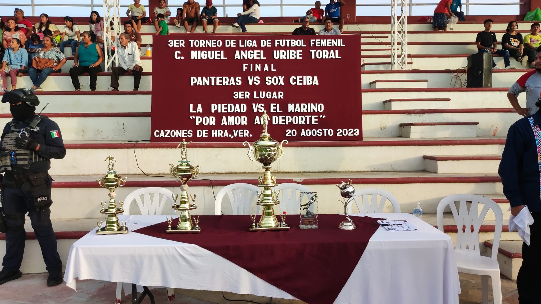 Cazones: 3er torneo de fútbol femenil