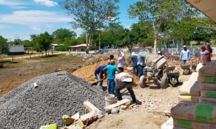 Arrancan Obras de Mejoramiento en la Escuela Primaria Hermanos Flores Magón en Tierra y Libertad, Ozuluama